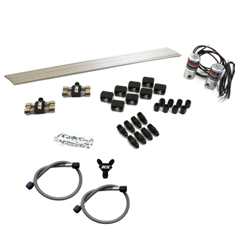 Snow Performance Water Direct Port 8 Cyl Upgrade Hardline (No Nozzles) - Side View