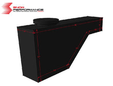 Load image into Gallery viewer, Snow Performance Water Tank Upgrade 10gal (w/Braided SS Line/Brackets/Solenoid/4AN Fittings) - Side View