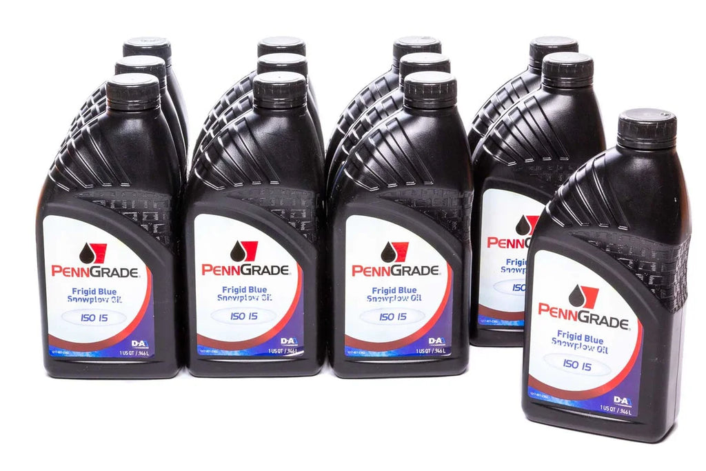 Snowplow Oil Frigid Blue Case 12 x 1 Quart PennGrade