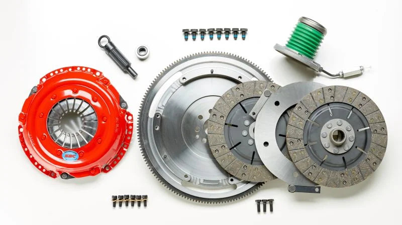 South Bend 05-10 Ford Mustang 4.6L (10T) Street Dual Disc Kit w/ Flywheel - Main Product View