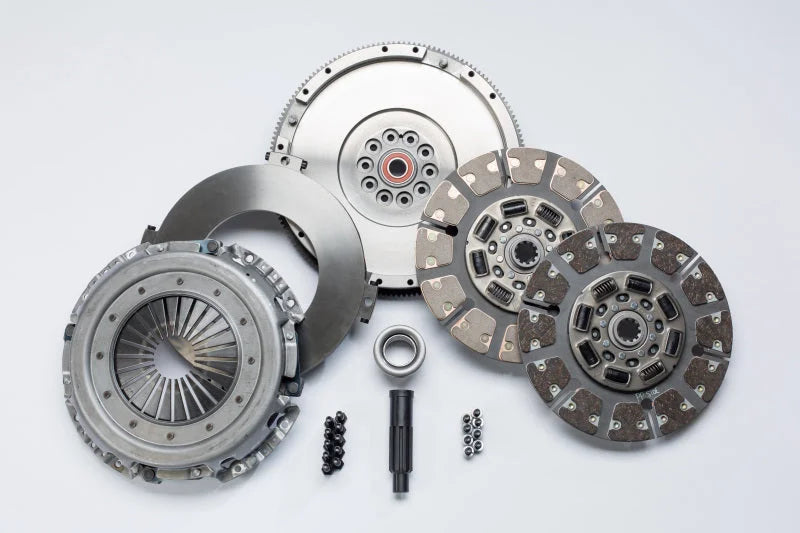South Bend Clutch 04-07 Ford 6.0L ZF-6 Street Dual Organic Disc Clutch Kit - Main Product View