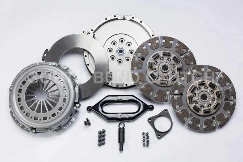 South Bend Clutch 94-04 Dodge RAM 1500-3500 5.9L Street Dual Disc Clutch Kit - Org Button Clutch - Main Product View