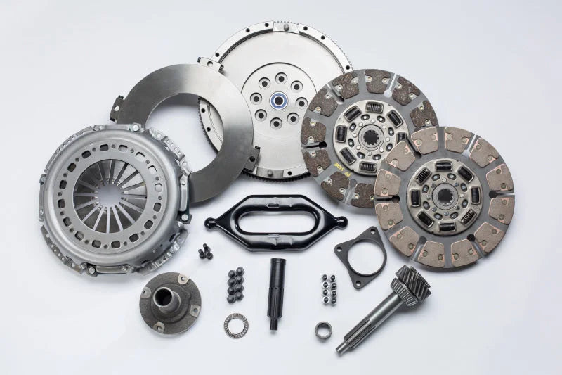 South Bend Clutch 94-04 Dodge RAM 1500-3500 5.9L Street Dual Disc Clutch Kit - Org Button Clutch - Side View