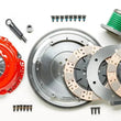 Load image into Gallery viewer, South Bend 11-16 Ford Mustang 5.0L Comp Dual Disc Kit w/ Flywheel - Side View