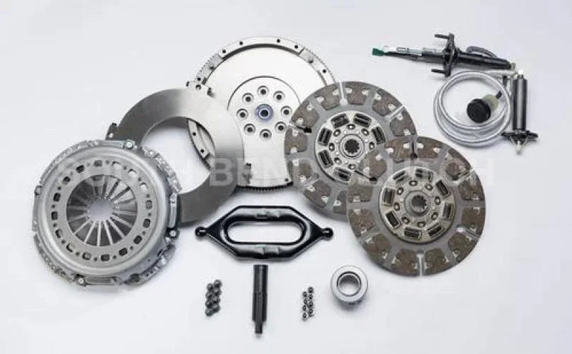 South Bend Clutch 94-04 Dodge RAM 1500-3500 5.9L Street Dual Disc Clutch Kit - Org Button Clutch - Detail View