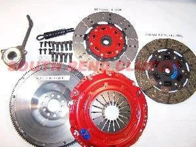 South Bend / DXD Racing Clutch 2004 Volkswagen Golf IV R32 3.2L Stg 2 Endur Clutch Kit (w/ FW) - Side View