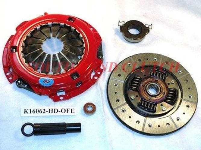 South Bend / DXD Racing Clutch 91-95 Toyota MR2 Turbo 2.0L Stg 2 Endur Clutch Kit - Side View