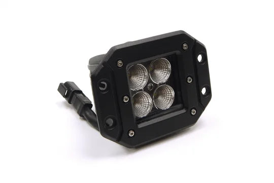 Southern Truck 3.0 X 3.0 Inch 16W Square Flush Mount LED Light Flood Beam 1,440 Lumens Each Southern Truck Lifts 79910 - S...