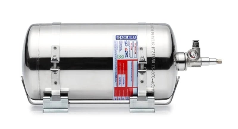 Sparco 4.25 Liter Electric Steel Extinguisher System - Main Product View