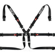 Load image into Gallery viewer, Sparco BELT 6 PNT 2in FORMULA BLK