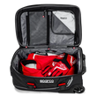 Load image into Gallery viewer, Sparco Bag Travel BLK/RED - Main Product View