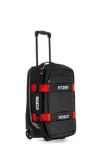 Load image into Gallery viewer, Sparco Bag Travel BLK/RED - Side View