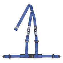 Load image into Gallery viewer, Sparco Belt 2 Inch Blue 3Pt Bolt-In