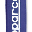 Load image into Gallery viewer, Sparco Belt Pad 3-inch Blue Racing - Side View