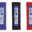 Load image into Gallery viewer, Sparco Belt Pad 3-inch Red Racing - Main Product View
