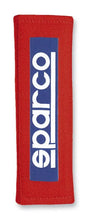 Load image into Gallery viewer, Sparco Belt Pad 3-inch Red Racing - Side View