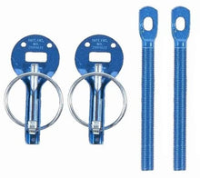 Load image into Gallery viewer, Sparco Hood Pin Blue - Main Product View