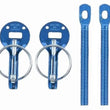 Load image into Gallery viewer, Sparco Hood Pin Blue - Main Product View