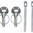 Load image into Gallery viewer, Sparco Hood Pin Silver - Main Product View