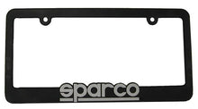Load image into Gallery viewer, Sparco License Plate Frame Plastic - Main Product View