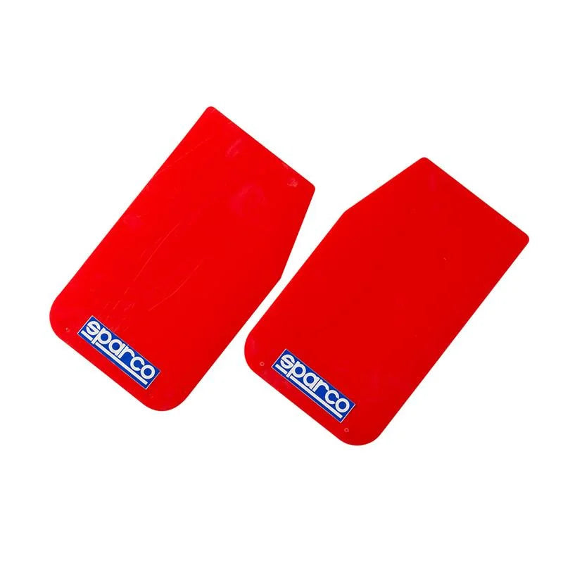 Sparco Mud Flap Pair Red - Main Product View