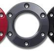 Load image into Gallery viewer, Sparco Ring Steering Wheel Ano. Black - Side View
