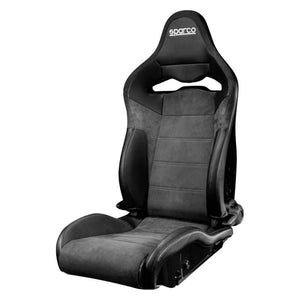 Sparco SP-R Seat BLK/BLK White Logo - Main Product View
