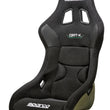 Load image into Gallery viewer, Sparco Seat QRT-K Kevlar Black - Detail View