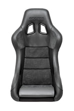 Load image into Gallery viewer, Sparco Seat QRT Performance Leather/Alcantara Black (Must Use Side Mount 600QRT) - Main Product View