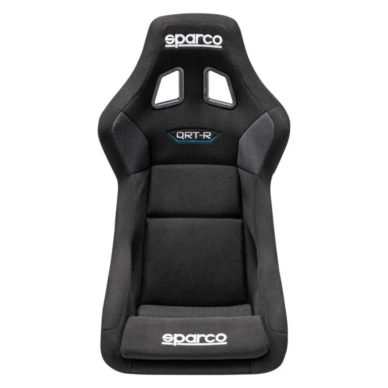 Sparco Seat QRT-R 2019 Blk (Must Use Side Mount 600QRT) - Side View