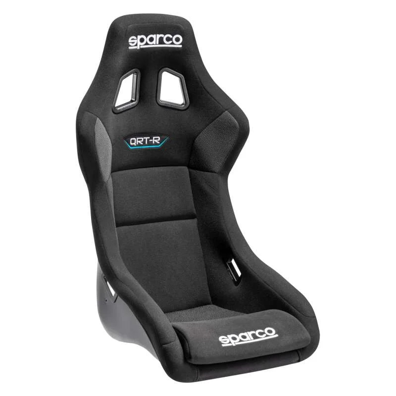 Sparco Seat QRT-R 2019 Blk (Must Use Side Mount 600QRT) - Detail View