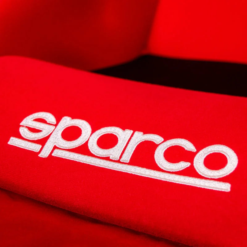 Sparco Seat QRT-R 2019 Red (Must Use Side Mount 600QRT) - Side View