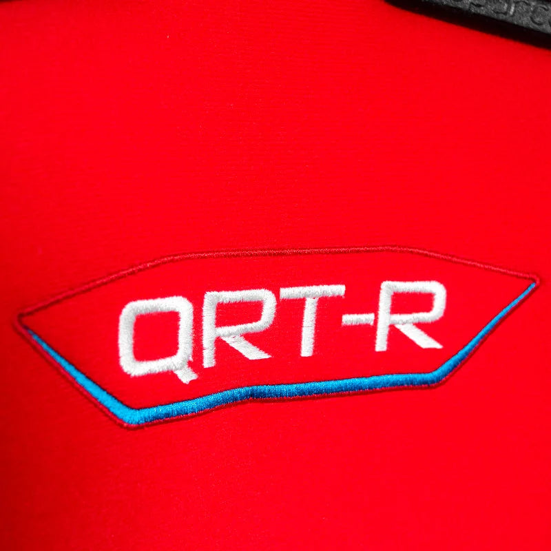 Sparco Seat QRT-R 2019 Red (Must Use Side Mount 600QRT) - Back View