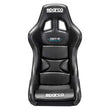 Load image into Gallery viewer, Sparco Seat QRT-R 2019 Vinyl Blk (Must Use Side Mount 600QRT) - Side View