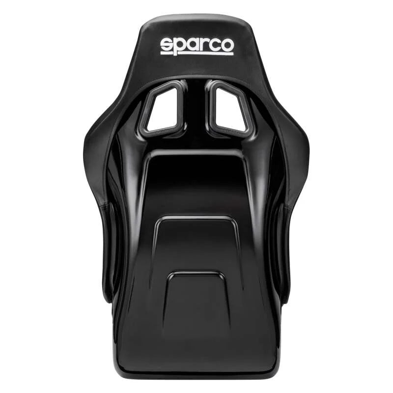 Sparco Seat QRT-R 2019 Vinyl Blk (Must Use Side Mount 600QRT) - Detail View