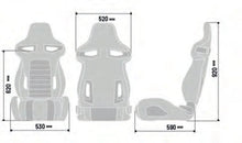 Load image into Gallery viewer, Sparco Seat R333 2021 Black - Main Product View