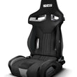 Load image into Gallery viewer, Sparco Seat R333 2021 Black/Grey - Main Product View