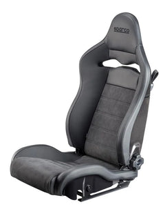 Sparco Seat SPX Leather/Alcantara Black - Right - Main Product View