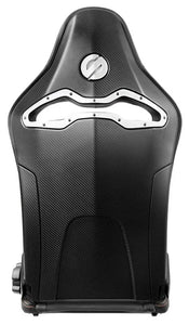 Sparco Seat SPX Special Edition Black/Grey w/ Gloss Carbon Shell - Right - Main Product View