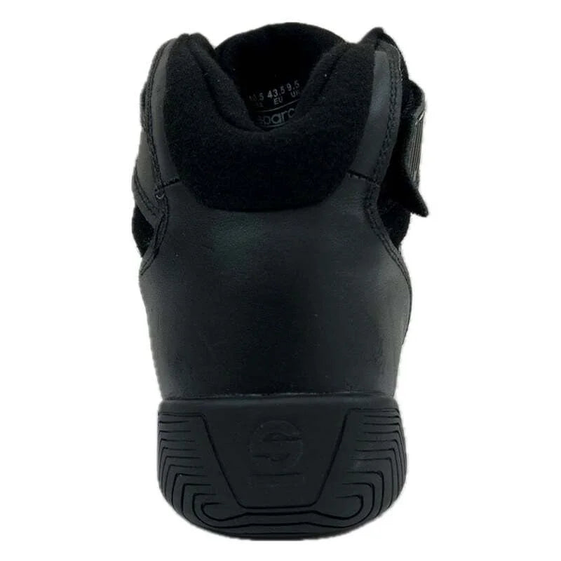 Sparco Shoe Pit Stop 2 Black - Size 11.5 - Side View