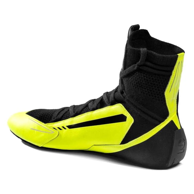 Sparco Shoe X-Light+ 43 Yellow/Black - Side View