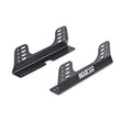 Load image into Gallery viewer, Sparco Side Mount Steel Black - Side View