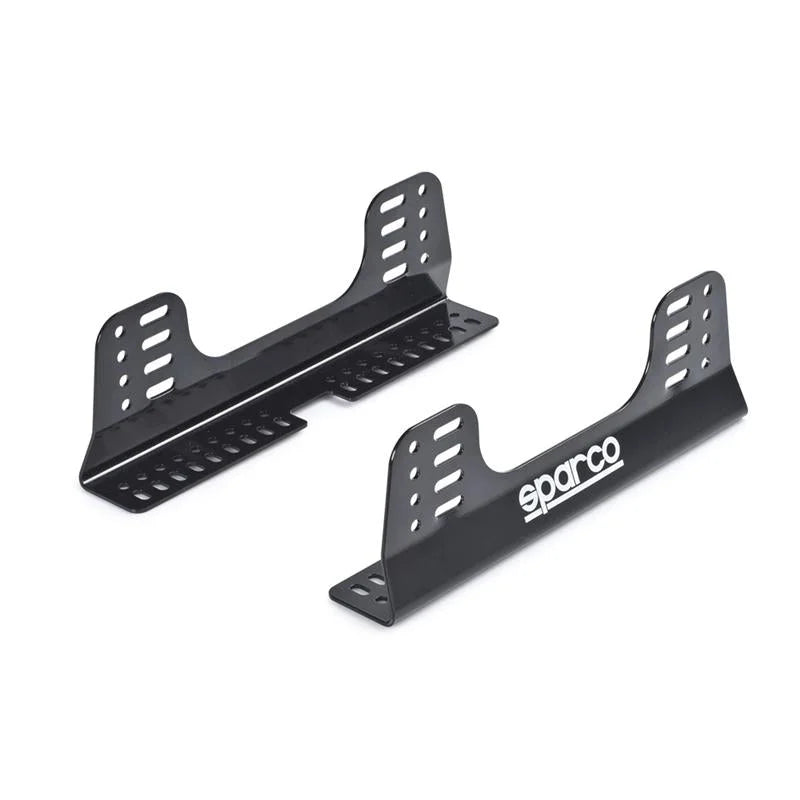 Sparco Side Mount Steel Black - Side View