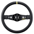 Load image into Gallery viewer, Sparco Steering Wheel 215 Suede Black - Detail View