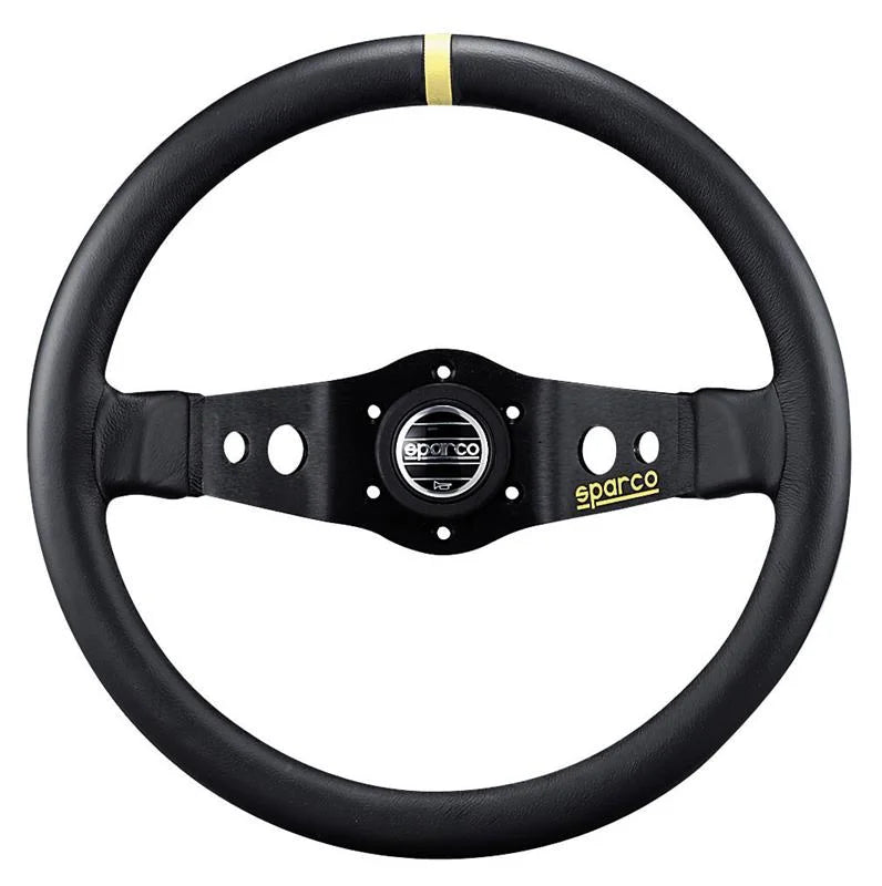 Sparco Steering Wheel 215 Suede Black - Detail View