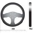 Load image into Gallery viewer, Sparco Steering Wheel 300 Suede Black - Detail View