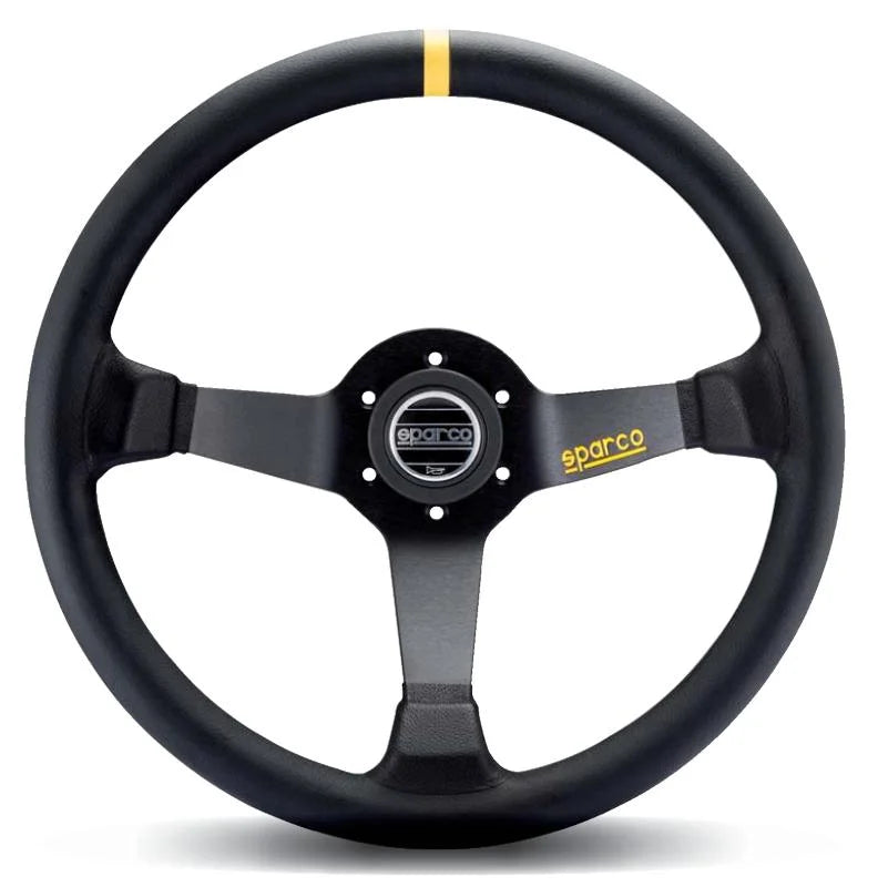 Sparco Steering Wheel 325 Suede Black - Side View
