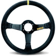 Load image into Gallery viewer, Sparco Steering Wheel 345 Suede Black - Main Product View