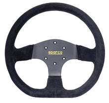 Load image into Gallery viewer, Sparco Steering Wheel 353 Suede Black (NO HORN INCLUDED) - Main Product View
