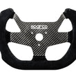 Load image into Gallery viewer, Sparco Steering Wheel F10C Carbon Suede Black